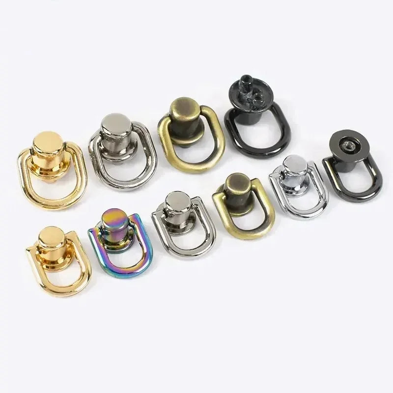 Deepeel KY595 26*13mm DIY Handmade Sewing Shoulder Bag Side Connective Buckle Zinc Alloy Screw Rivet Bag Chain Strap Accessory