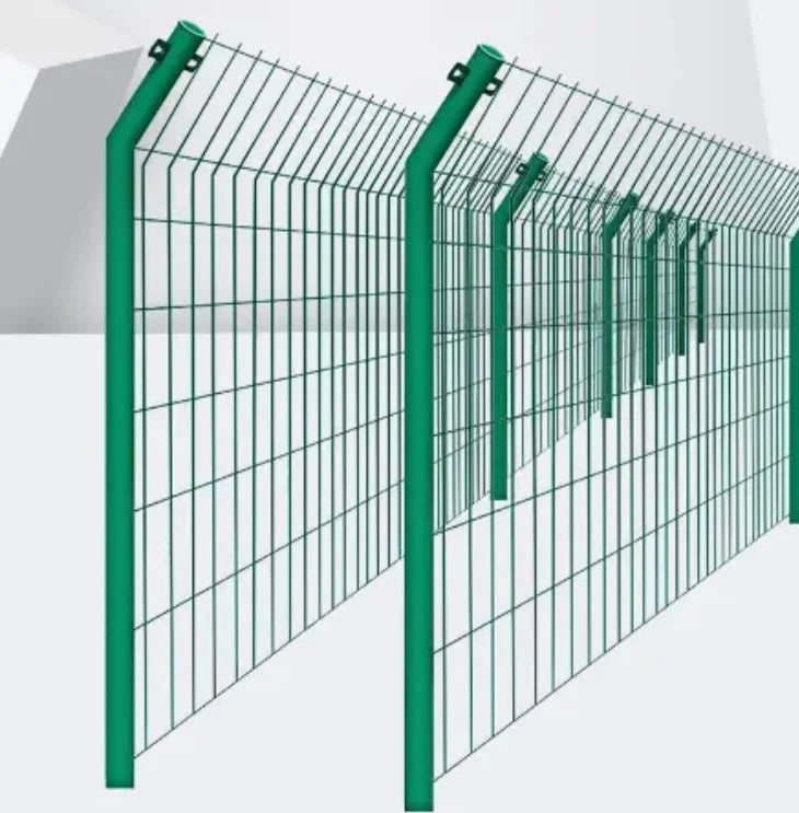 Fencing Garden Buildings Supplies Outdoor Steel Material 3DWelded Steel Wire Mesh Panel Fencing