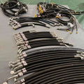 Hitachi ZA330-HHE New Hydraulic Hose Kit New Excavator Hose Repair Building Shops Hotels Farms Rubber Steel Manufactured Retail