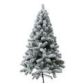 Factory Price 1.5m White Christmas Tree 1.5/1.2 Meter New Year Gift Flocking Snowflake Tree Christmas Home Hotel Mall Decoration