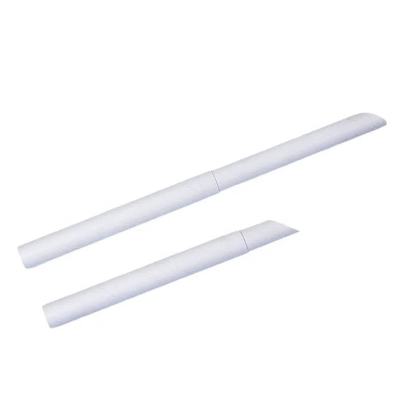 Wholesale Fully Biodegradable 12mm 6mm Beverage Paper Drinking Straw Telescopic Paper Straw for Boxed Drinking