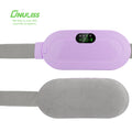 Factory Wholesale Period Pain Relief Device Portable Heating Vibration Menstrual Relief Pad Belt Massager Period Cramp Massager