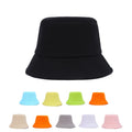 Yukaihe Custom Embroidery logo New Style Wholesale Custom Color  Fashion 100% Cotton Fabric Bucket Hats