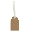 Wholesale Cheap Factory Handmade Blank Paper Tag Simple Modern Style Embossing Custom Printed Wedding Paper Name Tags
