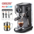 Best 19Bar Semi Automatic Espresso Coffee Maker Machines CAFELFFE Wholesale Capsule Coffee Machine 601F Electric for Hotels