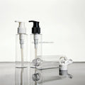 Customizable 50ml/100ml Luxury Plastic Vertical Containers Pump Sprayer Sealed Shampoo Bottle and Lotion Bottle