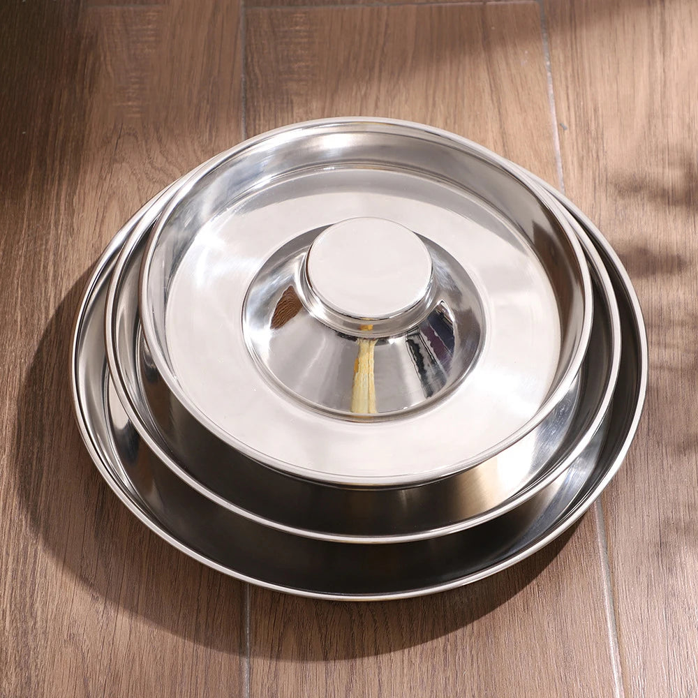 Double Wall Stainless Steel Pet Feed Bowl Slow Feeder Dog Bowl MegaBDM
