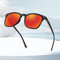 New Fuqian Brand Sports Large Frame Square Polarized Sunglasses Men Women TAC Lenses PC S93090 Wholesale