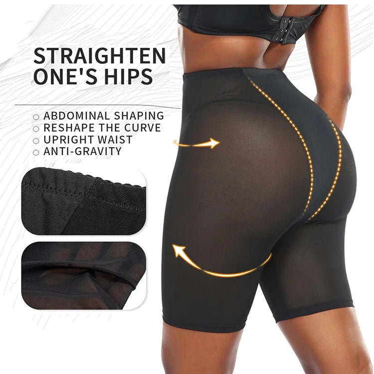 Ladymate ODM/OEM High Waist Shapewear for Women Trainer Tummy Control Underwear Skinny Black High Waisted Shapewear Panties