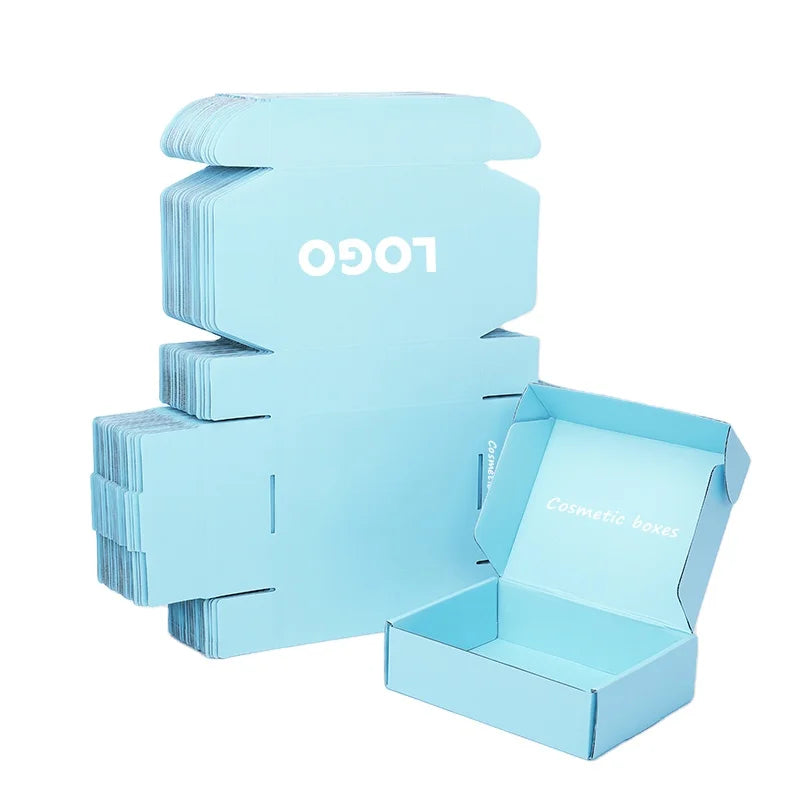 Custom Latest Design Corrugated Box Mailer Packaging Carton Packaging Cosmetics Gift Boxes Mailer