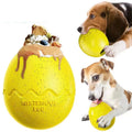 Trend Product Toy for Animals Unique Dinosaur Egg Shape Pet Toys Teeth Cleaning Fillable Slow Feeder Pet Dog Chew Toy