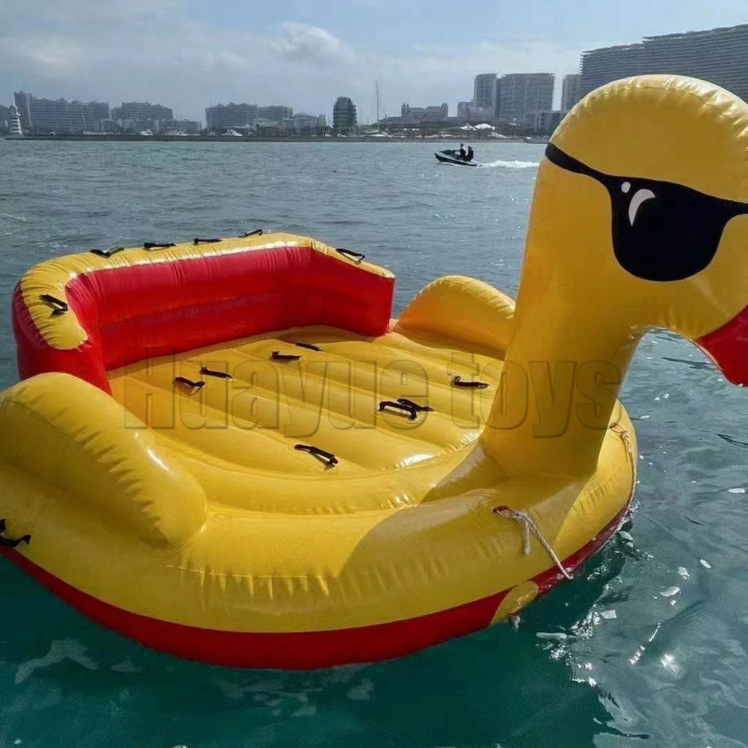 Sea Ocean Inflatable Water Towable Boats Inflatable Floating Water Sofa Inflatable Water Tubes Duck Boat