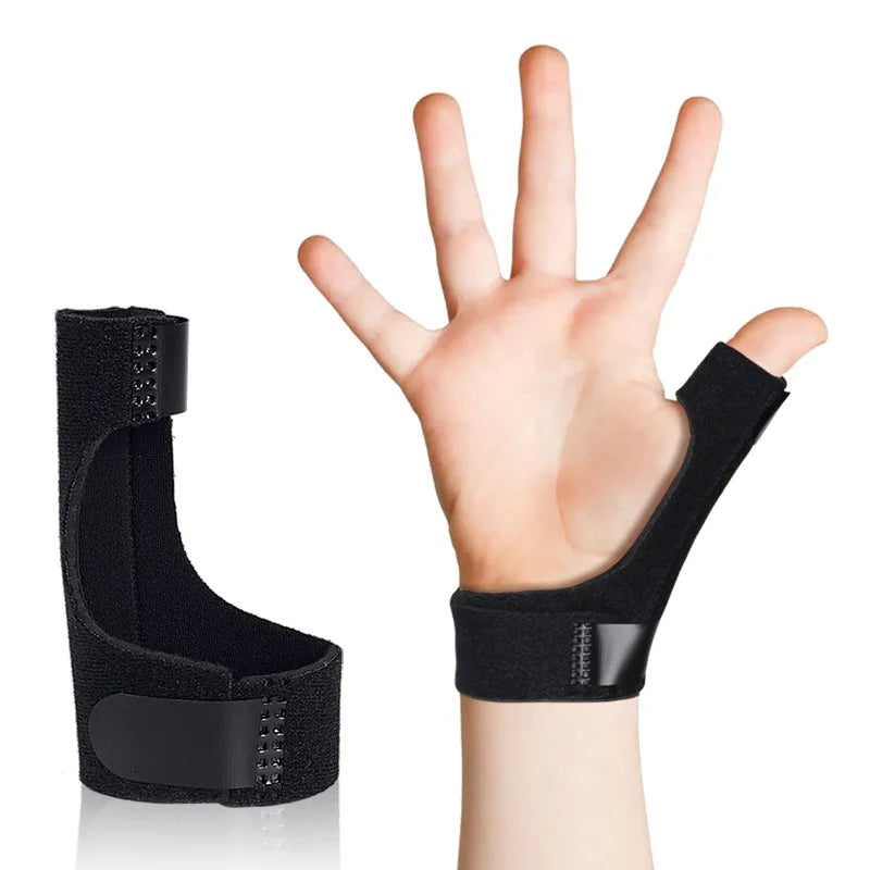 Children's Finger Fixation Band Thumb Clamping Plate Sports Wrist Protector with Aluminum Strip Joint Support
