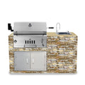 304 Stainless Steel Small Portable Tabletop Grill Smokeless Outdoor Cooking Smoker Camping Patio Backyard Charcoal BBQ Grill