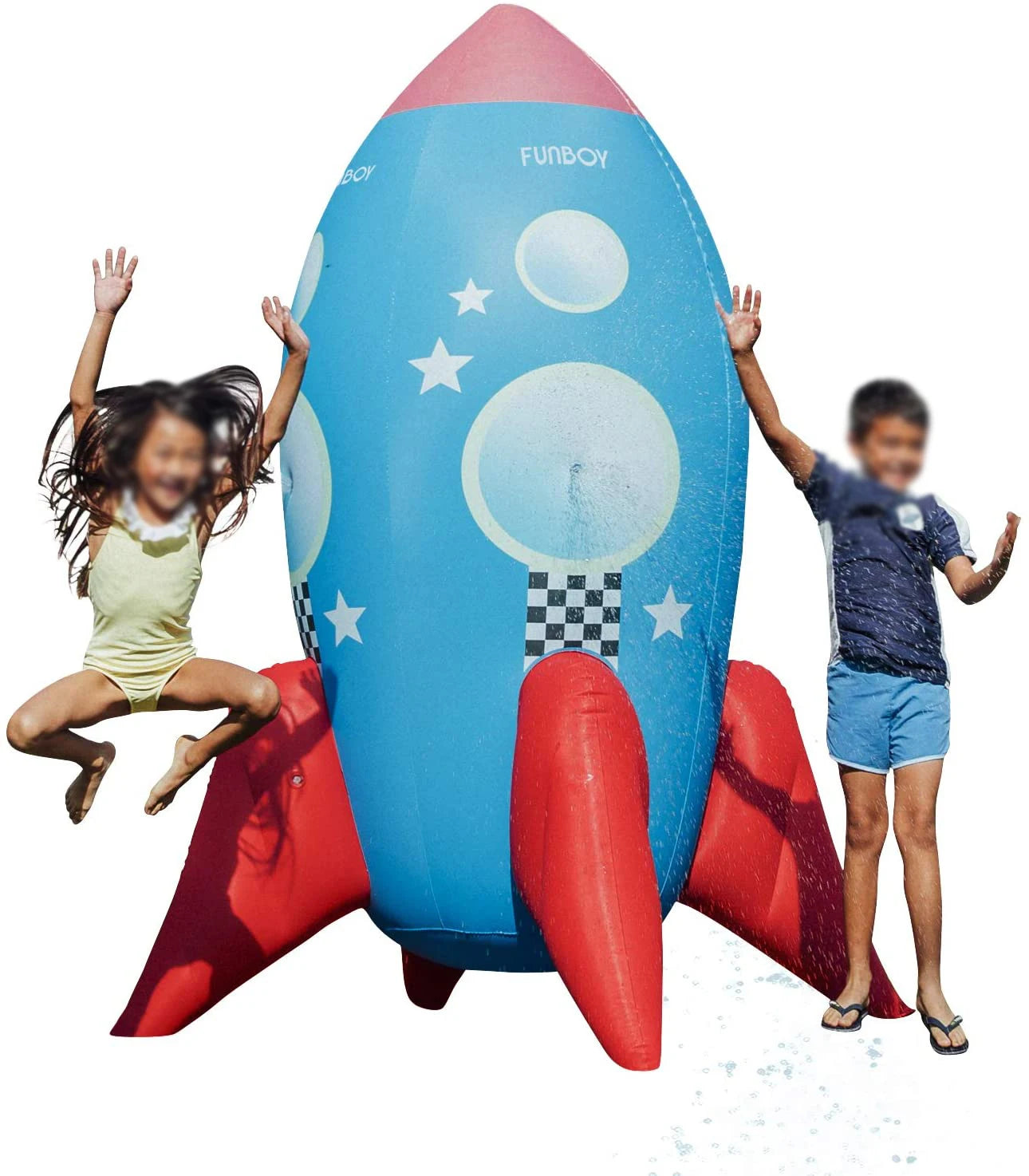 Waterhan Children love Outdoor Lawn Summer Play Inflatable PVC Gym Ring Foldable Portable 160cm 20kg+ Waterproof Entertainment