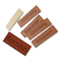 Leather Label Wholesale Custom Logo Small PU Leather Patches