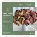 Good Quality  Realistic Artificial Flower  7 Head Round Peony