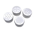 Wholesale 80ml Aluminum Jar Round Hand Soap Tin Metal Packaging Box Air Freshener Aluminum Cosmetic Jar with Hollow Hole Cover