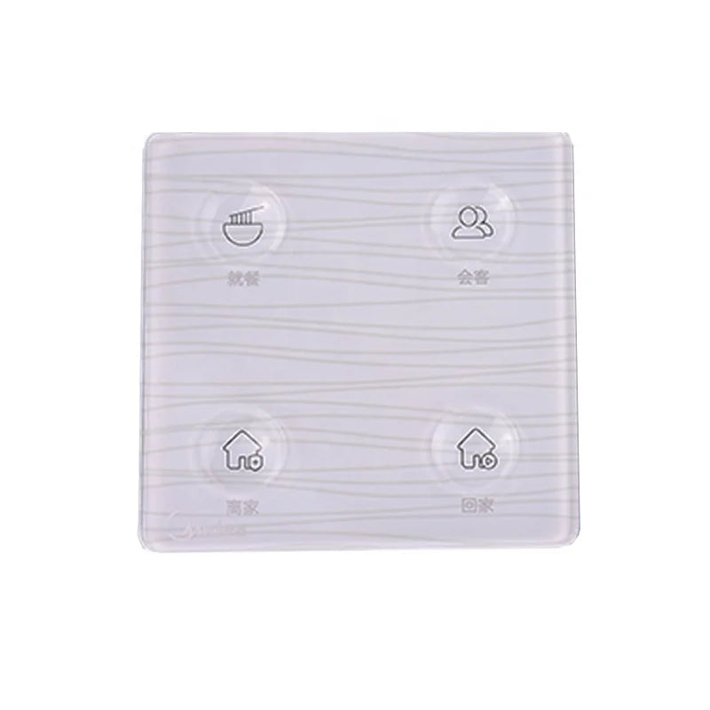Customization 2mm 3mm Luxury Concave Touch Button Wall Light Touch Switch Glass Hot Selling in Vietnam Market