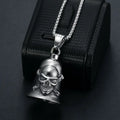 Punk Gothic Jewelry Guardian Bell Gremlin Silver Gold Plated Multiple Skull Bracelet Choker Necklace Women Men