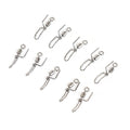 Cascade Sea Fishing Rig Swivels Corrosion-Resistant Clip for Securely Using Fishing Hooks