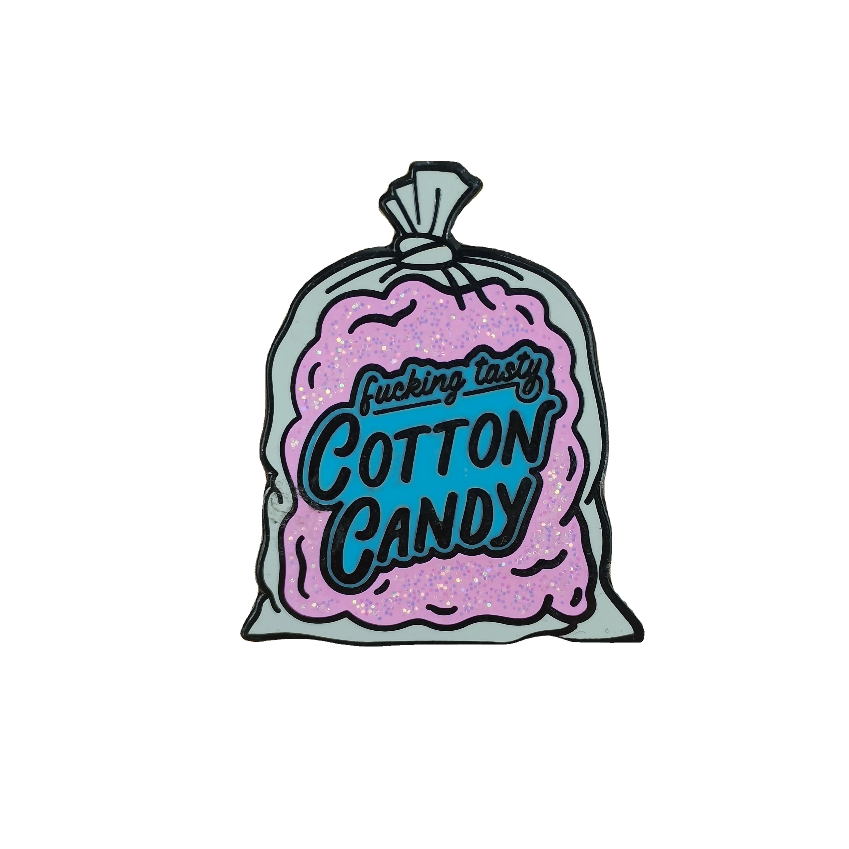 Wholesale Custom Cactus Design for with Hard Enamel Rhinestones Casting Technique and Silk Screen Printing