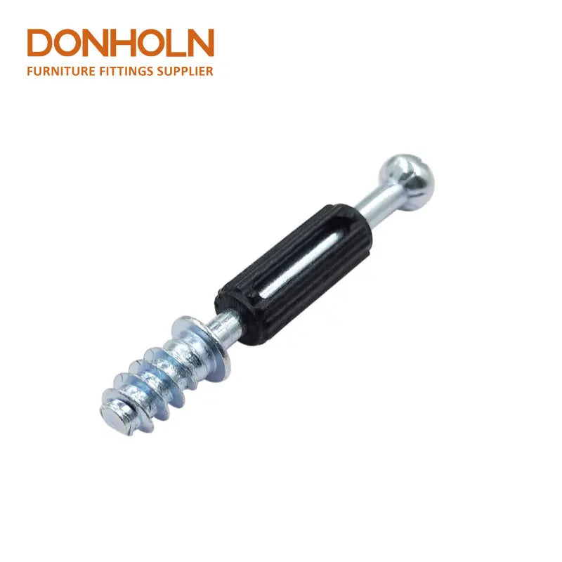 CB2190B Best Selling Furniture Fittings Connecting Bolt Fasteners Plastic Coat Dowel 45mm Cam Locks Screw