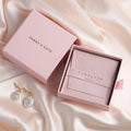 PandaSew Luxury Jewelry Box Custom Logo Bracelet Packaging Necklace Box Paper with Microfiber Pouch