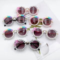 A04-F Fashion Round Colorful Frame Sunglasses with Uv400 protection for Girls and Boys
