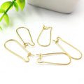 Gold Plated Stainless Steel Surgical Steel Earring Posts Different Size Silver Jewelry Fittings Elegant Earthenware Findings