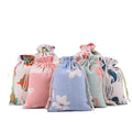 Wholesale Promotional Printed Multiple Colors Blank Cotton Drawstring Makeup Cosmetic Bag Drawstring Gift Bag