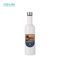 PYD Life Wholesale Hot Sale 25 OZ 750ML White Sublimation Stainless Steel Vacuum Insulated Blank Wine Water Bottle