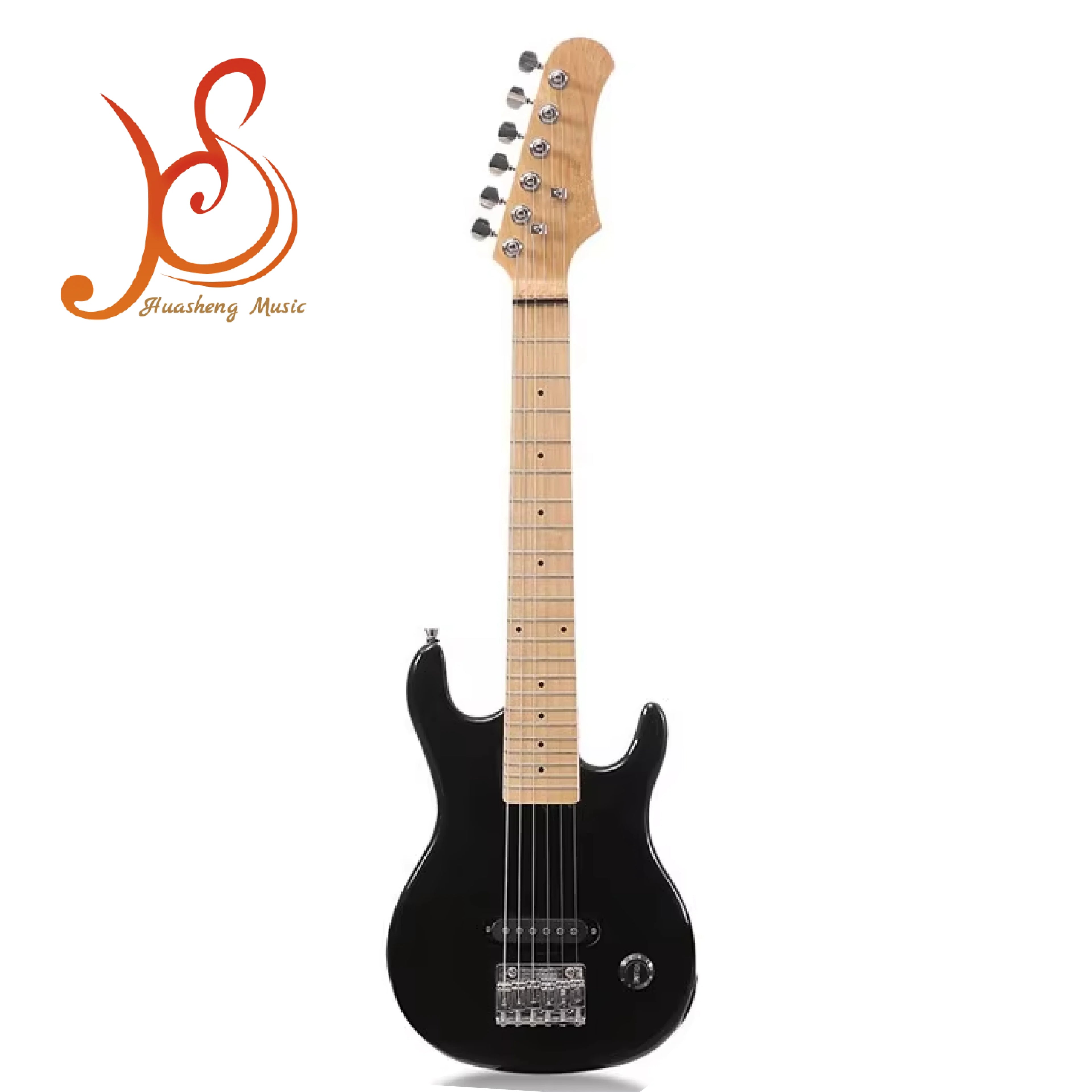 Electric Guitar Kit for Kids 30 Inch Mini Amplifier Small Size Musical Instrument with 5 Watt Amp for Music Lovers