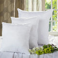 Wholesale 18x18 Inches Super Soft Striped Hotel & Home Bed Sofa Core Pillow Insert Nonwoven Design with Inner Polyester
