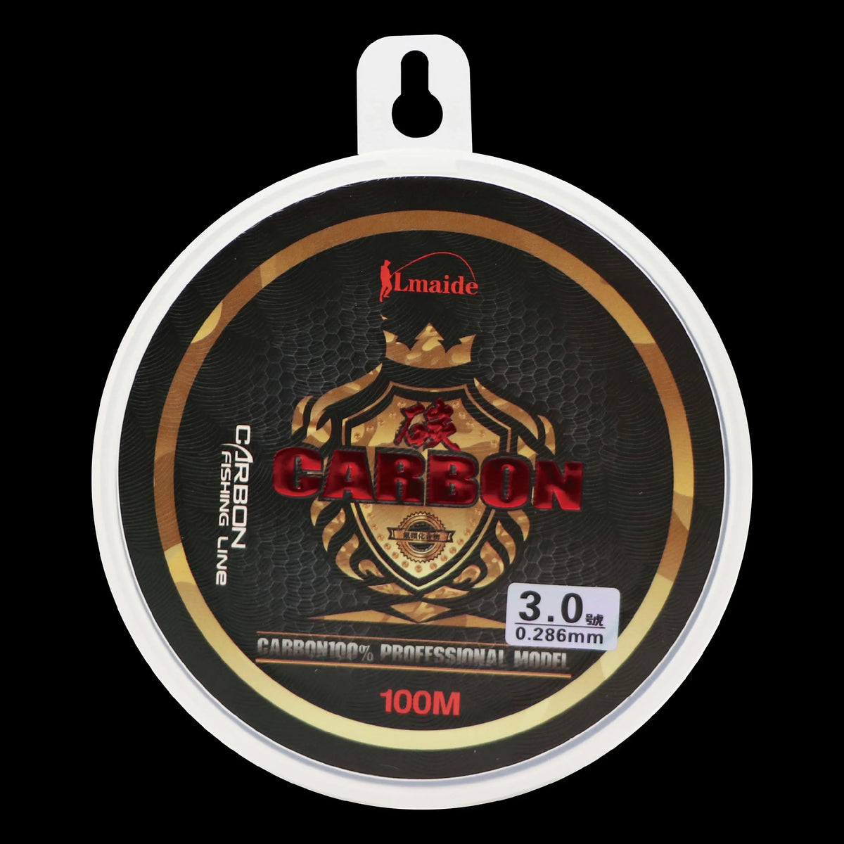 Lmaide 100% Fluorocarbon 50m Linha De Pesca Angling Shock Leader Clear Fluorocarbon Fishing Line for Sea Bass