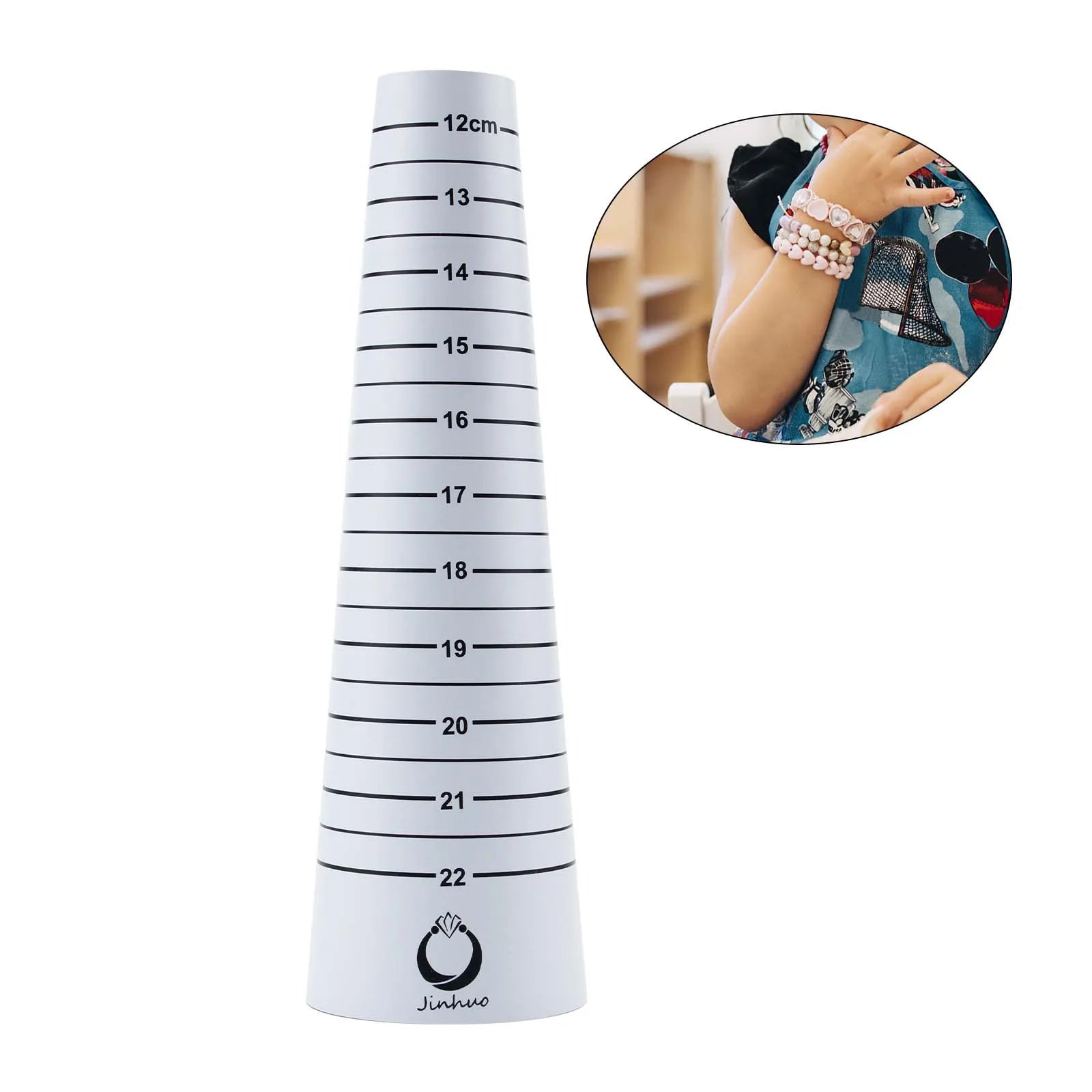 Boasta Jewelry Bracelet Inner Circumference Measuring Tool Bangle Size Gauge 12-22cm Adjustable Ring Bracelet Sizing Tool