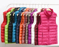 New Women Sleeveless Women's Very-lightest Down Vests Slim Jackets Girl Gilet Lightweight Windproof Warm Portable Waistcoat 2021