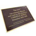 Custom Engraved Metal Door Plates Sign Plate for Hotel Eco-Friendly Wall Mounted Traditional Design