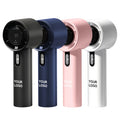 Custom LOGO USB Rechargeable Mini Fan Personal Small Hans Air Cooling Fan Wireless Portable Handheld Fan with 100 Speeds