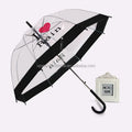 Fashion Large Transparent clear Dome See Through Umbrella