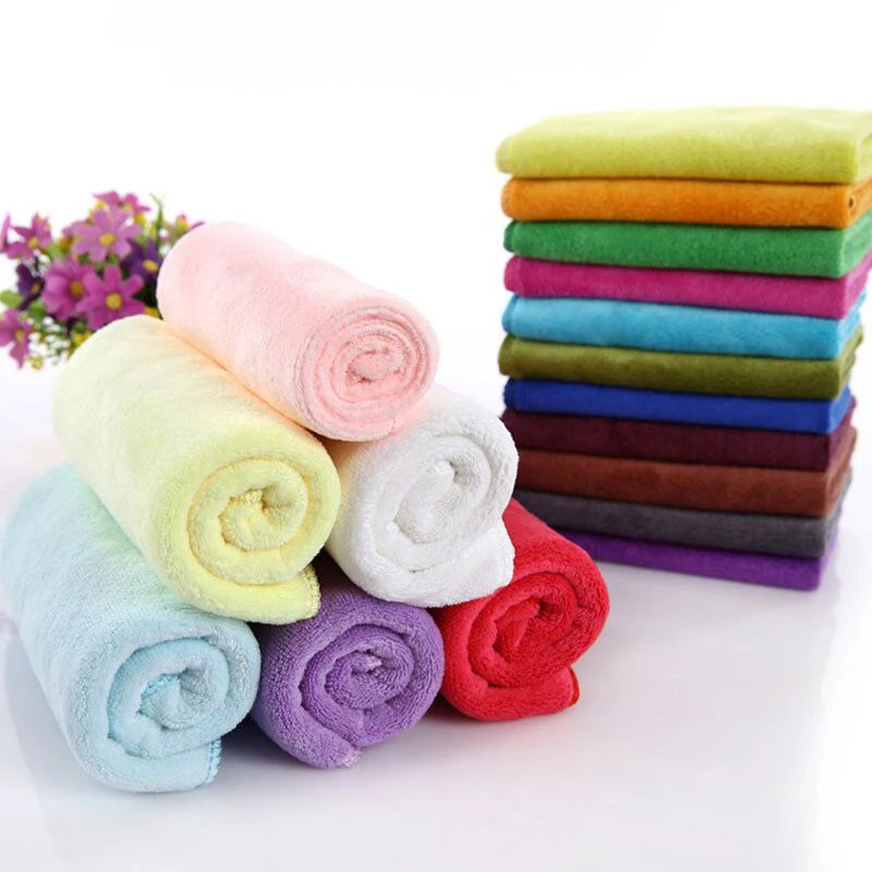 Microfiber Knitting Cloth Quick Dry Absorbent Cleaning Towel New Product Multi Purpose Cotton Towel Roll Rags