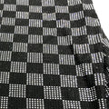 F002 Fashion Stylish Checkered Rhinestone Mesh Fabric for Dress Elastic Crystal Fabric Sewing for Clothing