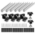 Solar Roof Mount Solar Solar Panel Railless Mount Trapezoidal Corrugated U Rail Rack Mini Rail System MegaBDM
