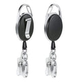 Hot Sale Carabiner Retractable Badge Reel ID Holder with Swivel Hook Custom Print Logo Featured on Ebay