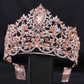 Beauty Pageant Crown Wedding Hair Accessories Crystal Bridal Tiara Crown for Wedding