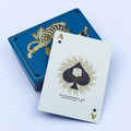 Custom Printing 300Gsm Blue Core Gold 24k Paper Professional Poker Playing Cards