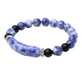 New Arrival Bridge Charm Agate Bead Bracelets Natural Stone Crystal Bracelet