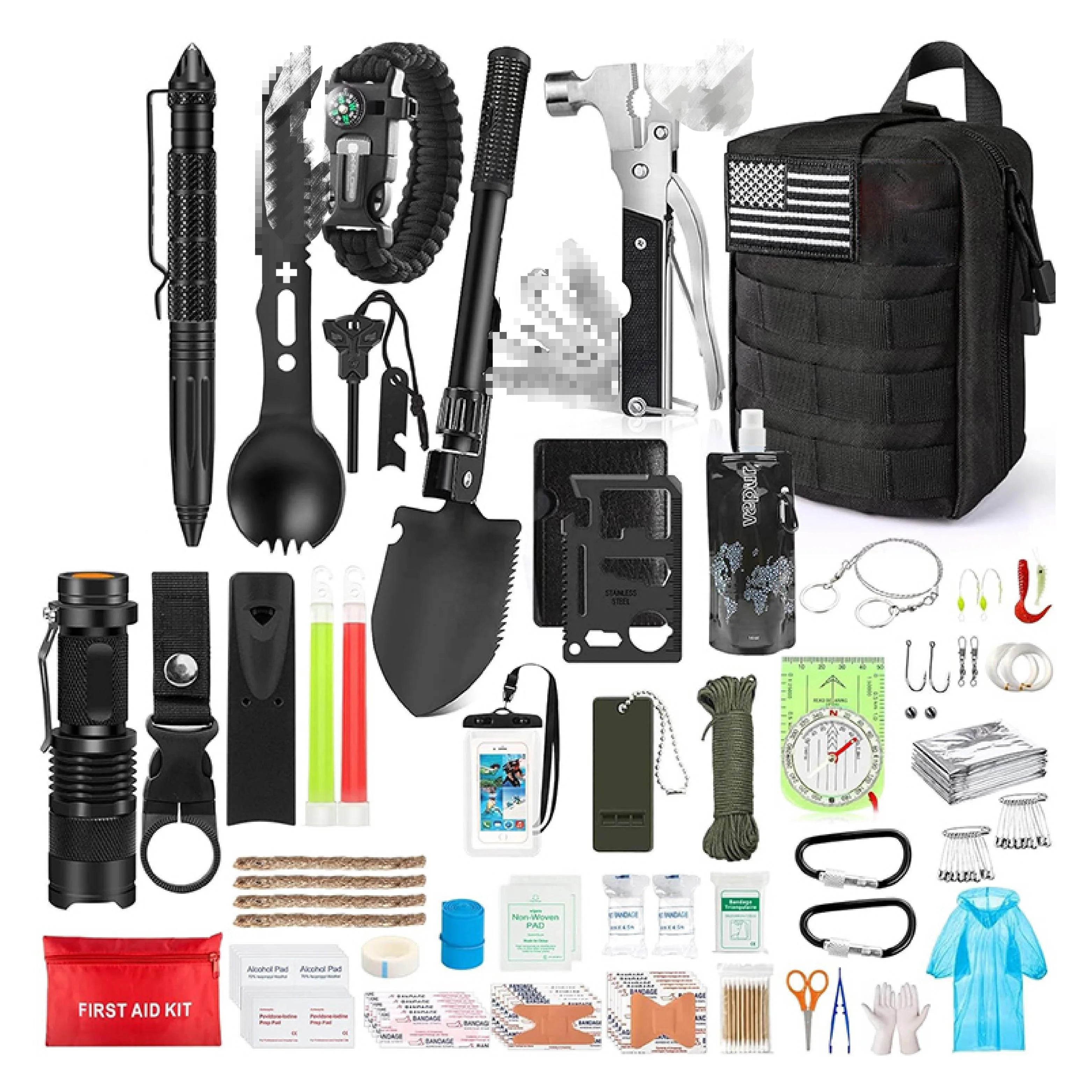 Outdoor Travel Camping Hiking Emergency Survival First Aid Kit SOS Tactical DIY Waterproof 5L Oxford