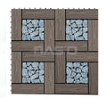 Easy Install Wholesale Natural Stone Marble Cobble  Pebble Tile Pebble  Tile Wall Floor