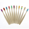 Bamboo Toothbrush Adults Soft Bristles Biodegradable Plastic-Free Toothbrushes Low Carbon Eco Bamboo Handle Brush